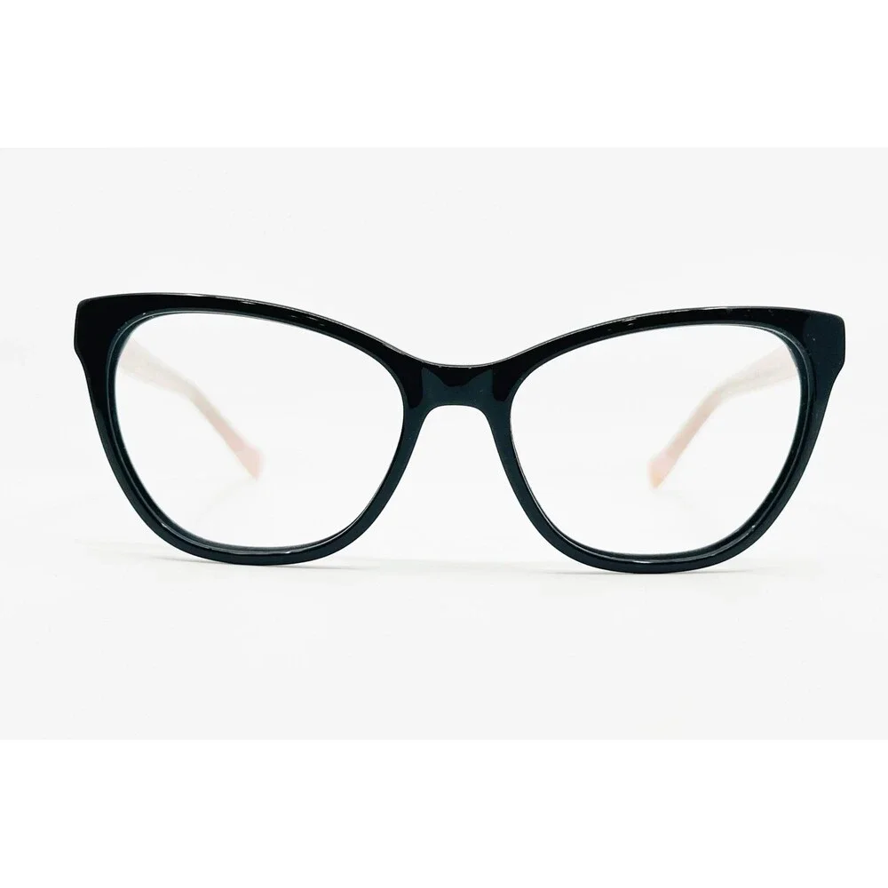 Vera Bradley Eyeglasses Womens Black Bloom Boom Floral Janela 54-17-135